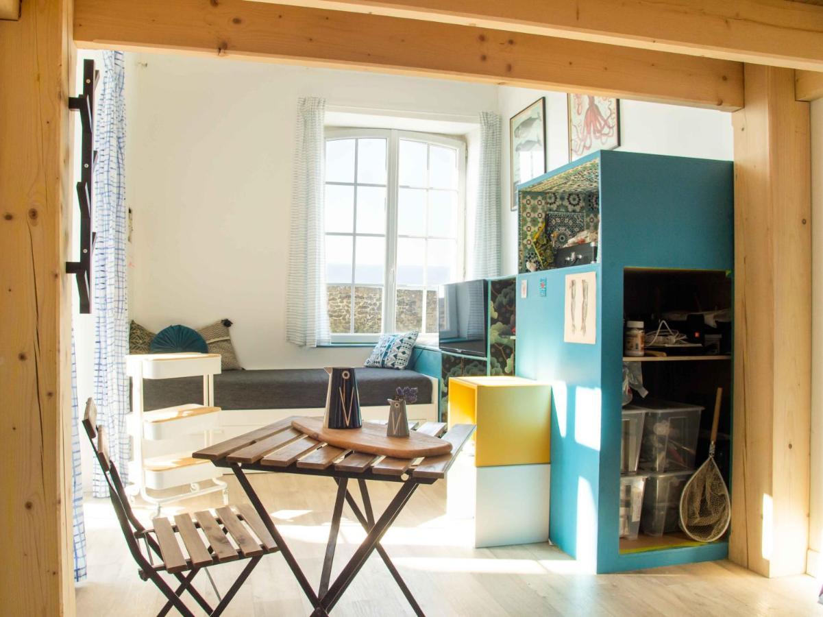 Appartement Cocooning vue mer, appart à 300 m de la plage. à Granville Extérieur photo